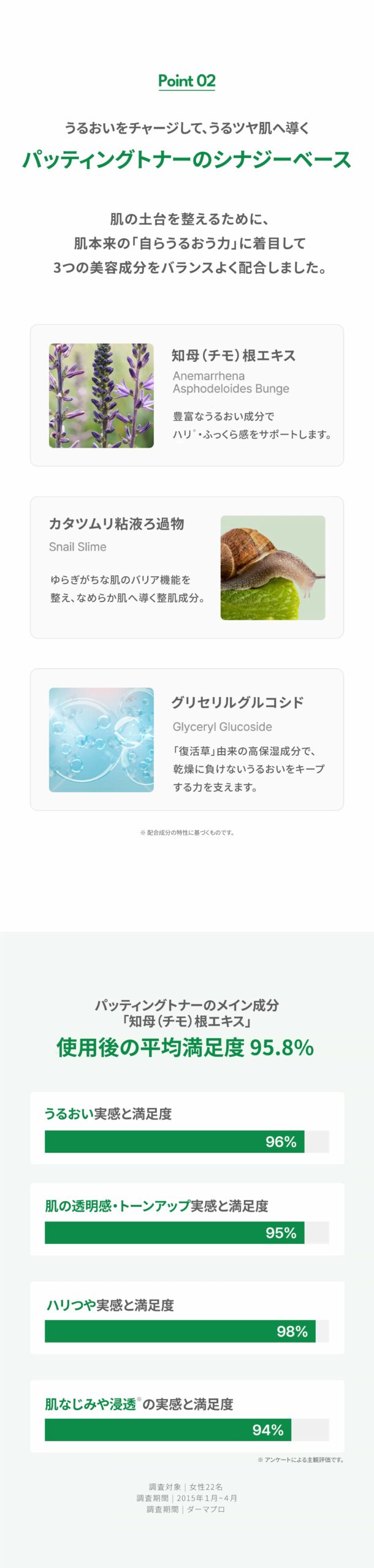 古い角質をやさしく拭き取り肌をなめらかに整えるケア